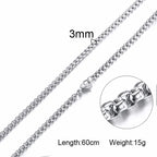 PENDRA Link 3Mm Chain Necklace