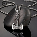 PENDRA Crow Norse Viking Necklace
