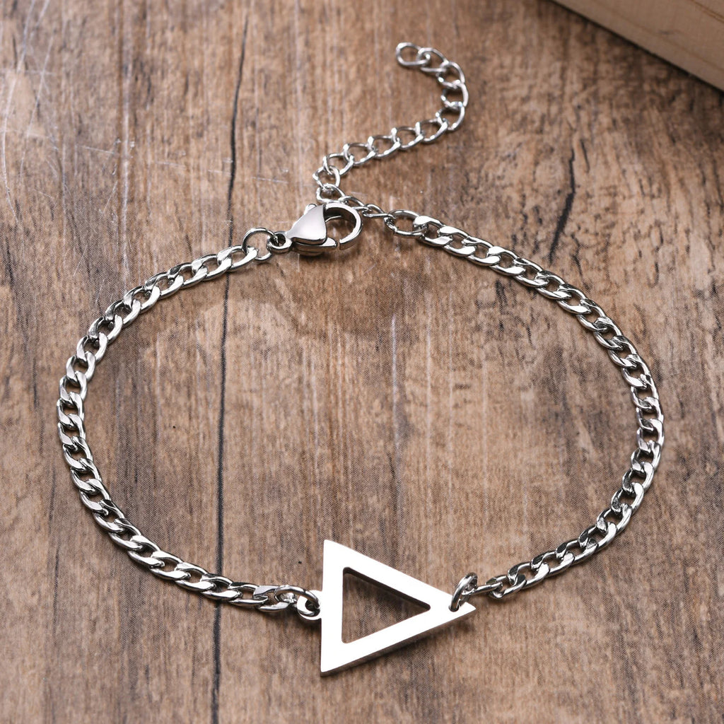 PENDRA Geometric Triangle Bracelet