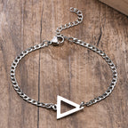 PENDRA Geometric Triangle Bracelet