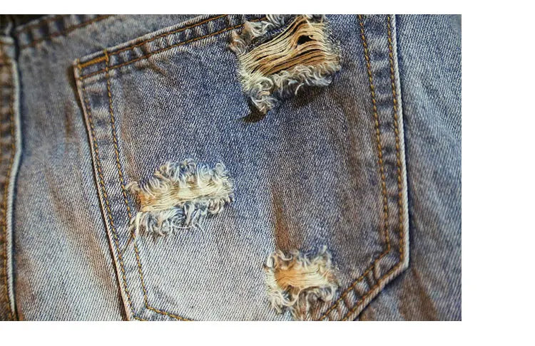 PENDRA Wholesale Ripped Hole Shorts