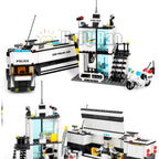 PENDRA Police Station Prison Building Set