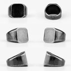 PENDRA Old Biker Steel Ring