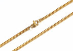 Men Chain Necklace for Men Women Stainless Steel Wheat Cuba Snake Box Link Necklaces 2-6MM Wide