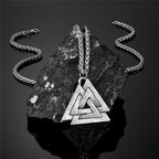 PENDRA Rune Norse Chain Necklace