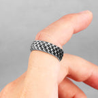 Evil Dragon Scale Stainless Steel Mens Rings Punk Hip Hop Unique For Male Boyfriend Biker Jewelry Creativity Gift Wholesale