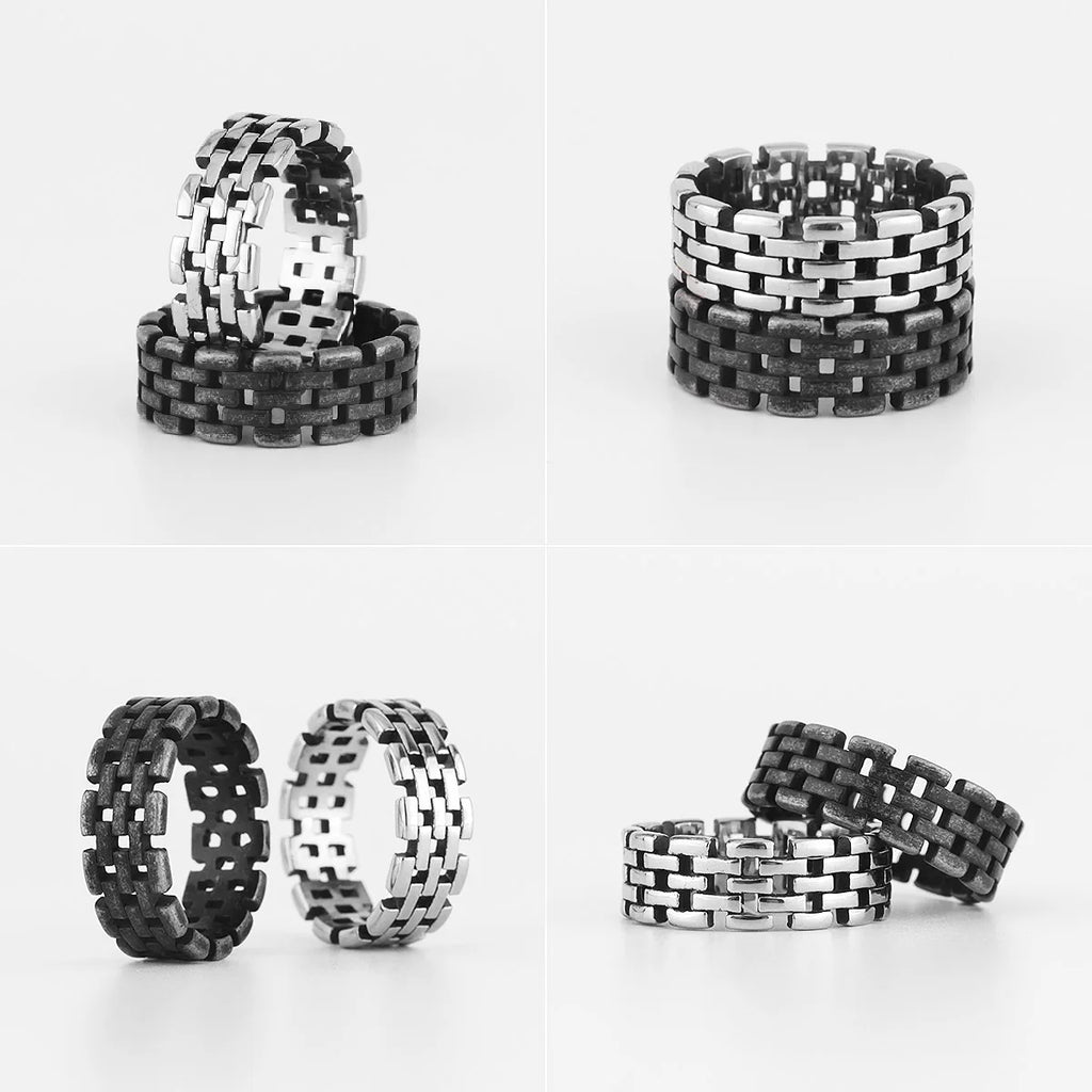 PENDRA Boyfriend Steel Ring