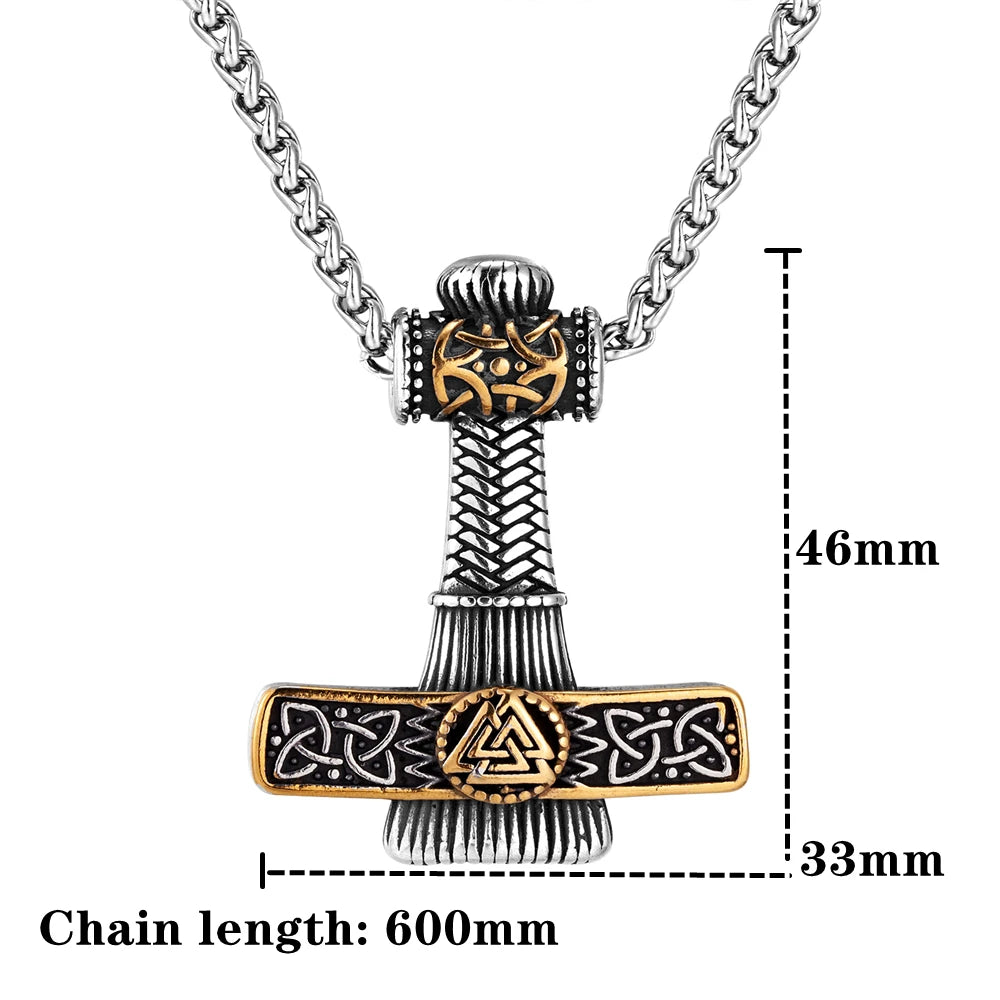 PENDRA Norse Gold Necklace