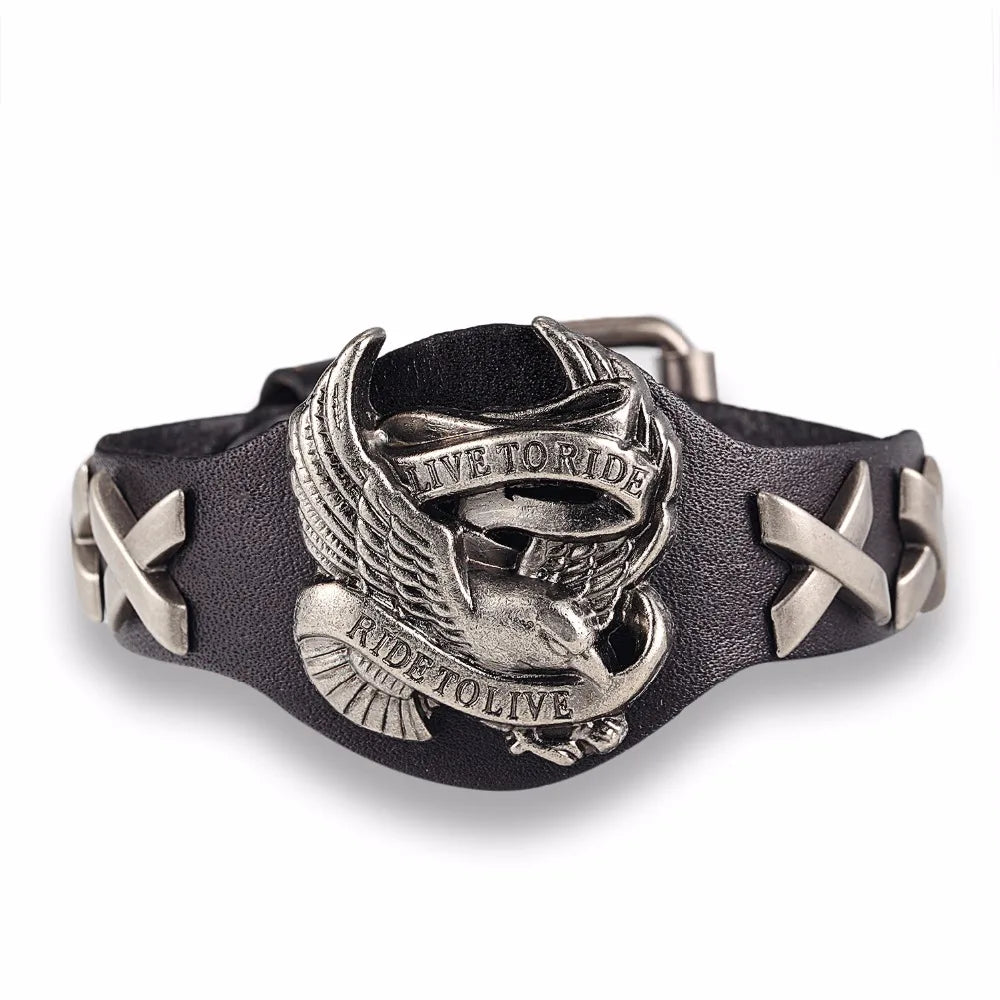 PENDRA Eagle Classic Skull Bracelet