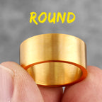 Simple Vintage Black Stainless Steel Mens Womens Rings Charm Trendy For Couple Girl Boyfriend Jewelry Creativity Gift Wholesale