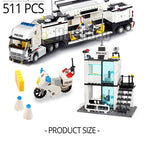 PENDRA Police Station Prison Building Set