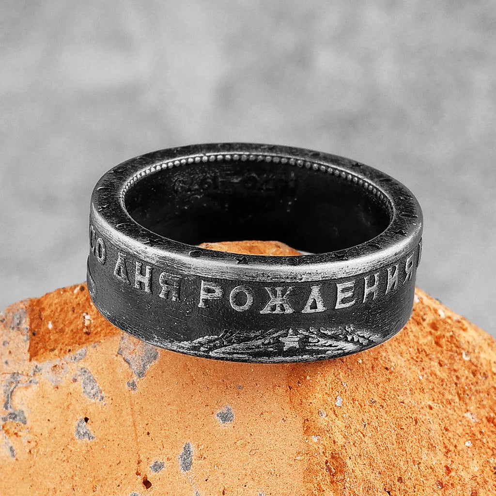 PENDRA Commemorate Lenin Boyfriend Steel Ring