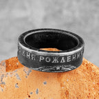 PENDRA Commemorate Lenin Boyfriend Steel Ring