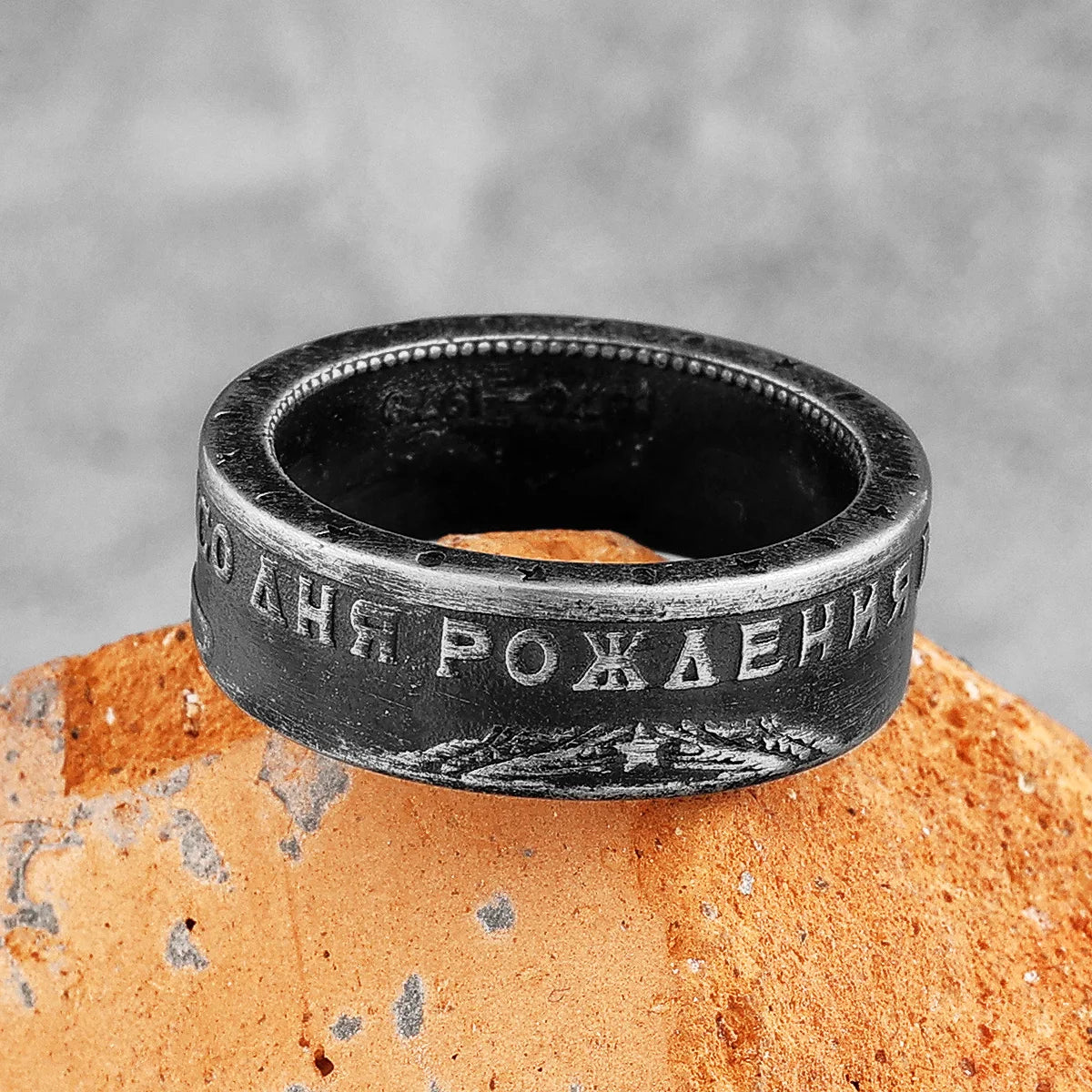 PENDRA Commemorate Lenin Boyfriend Steel Ring