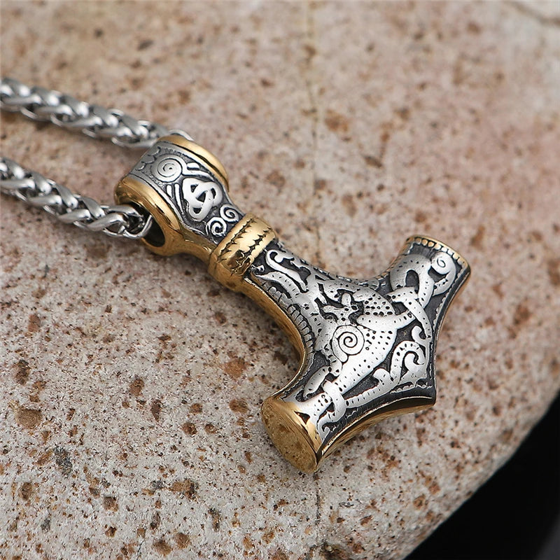 PENDRA Rune Norse Viking Necklace