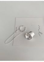PENDRA Silver Tassel Ear Accessory