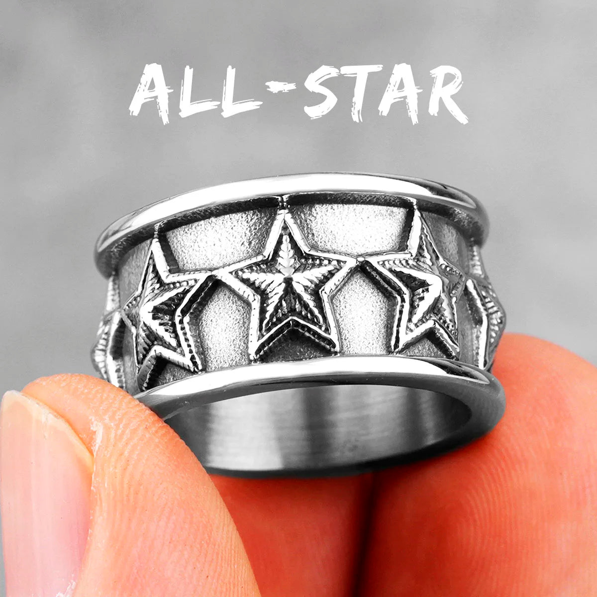 PENDRA Lovers Couple All Steel Ring
