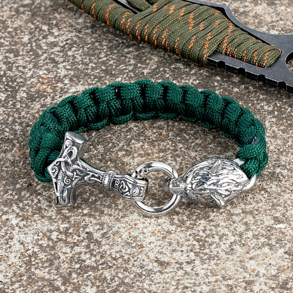 PENDRA Wolf Classic Hammer Bracelet