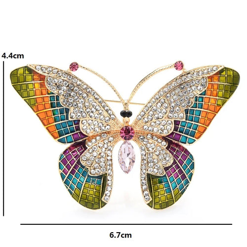 PENDRA Big Butterfly Brooch
