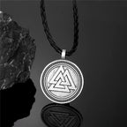 PENDRA Rune Norse Chain Necklace