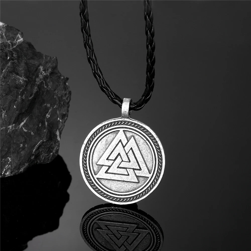 PENDRA Rune Norse Chain Necklace