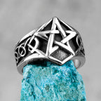 PENDRA Star Norse Mythology Steel Ring