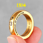 PENDRA Couple Lovers Wedding Steel Ring