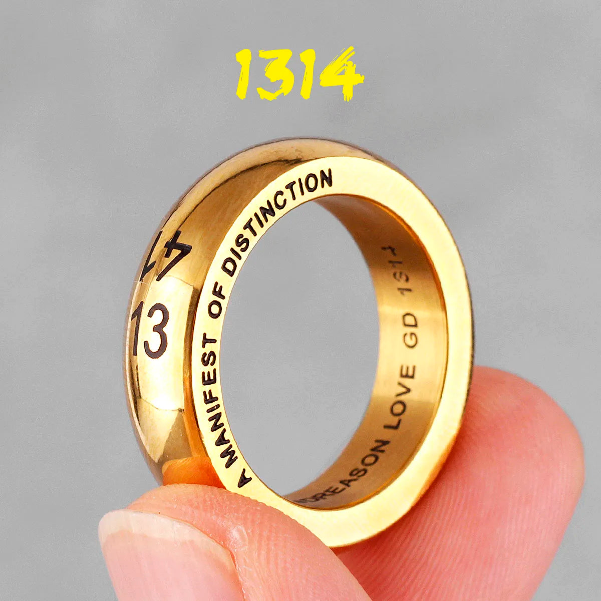 PENDRA Couple Lovers Wedding Steel Ring