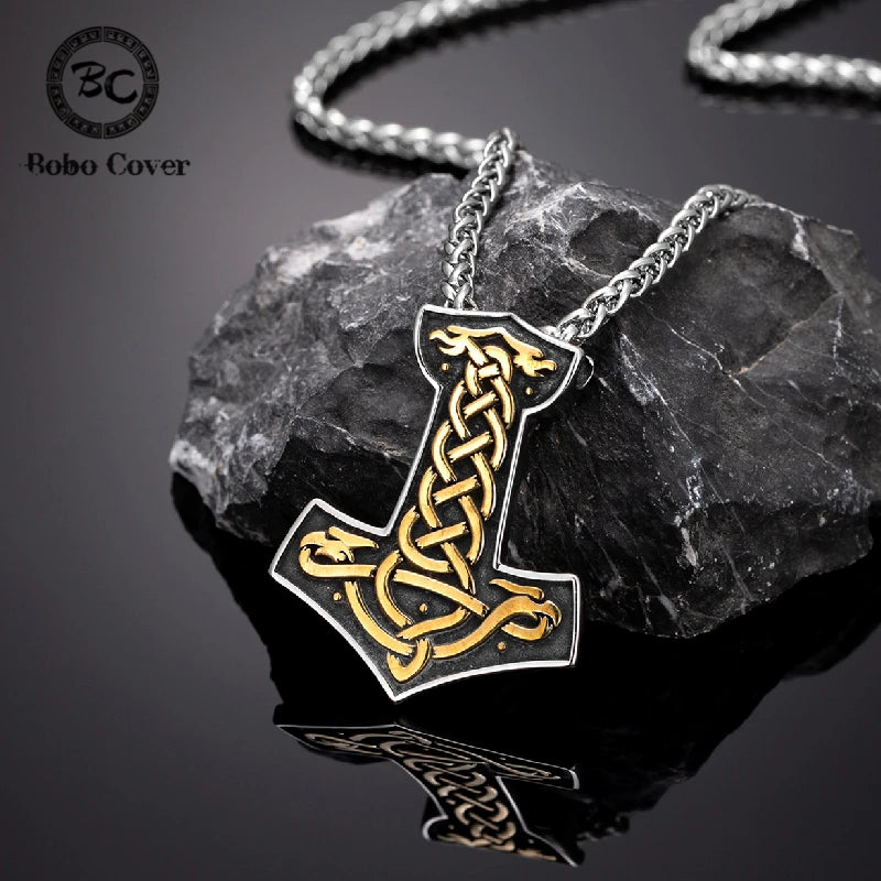 PENDRA Rune Gold Necklace