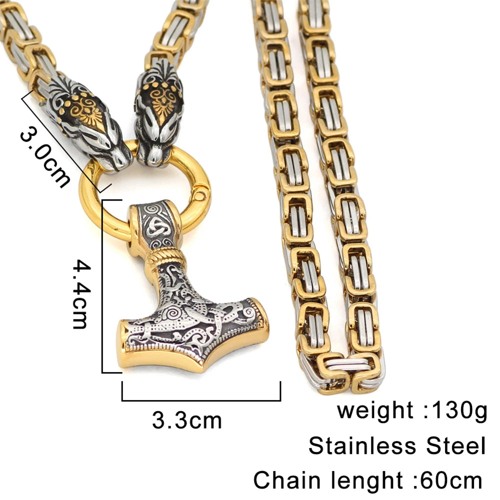 PENDRA Dragon Gold Necklace