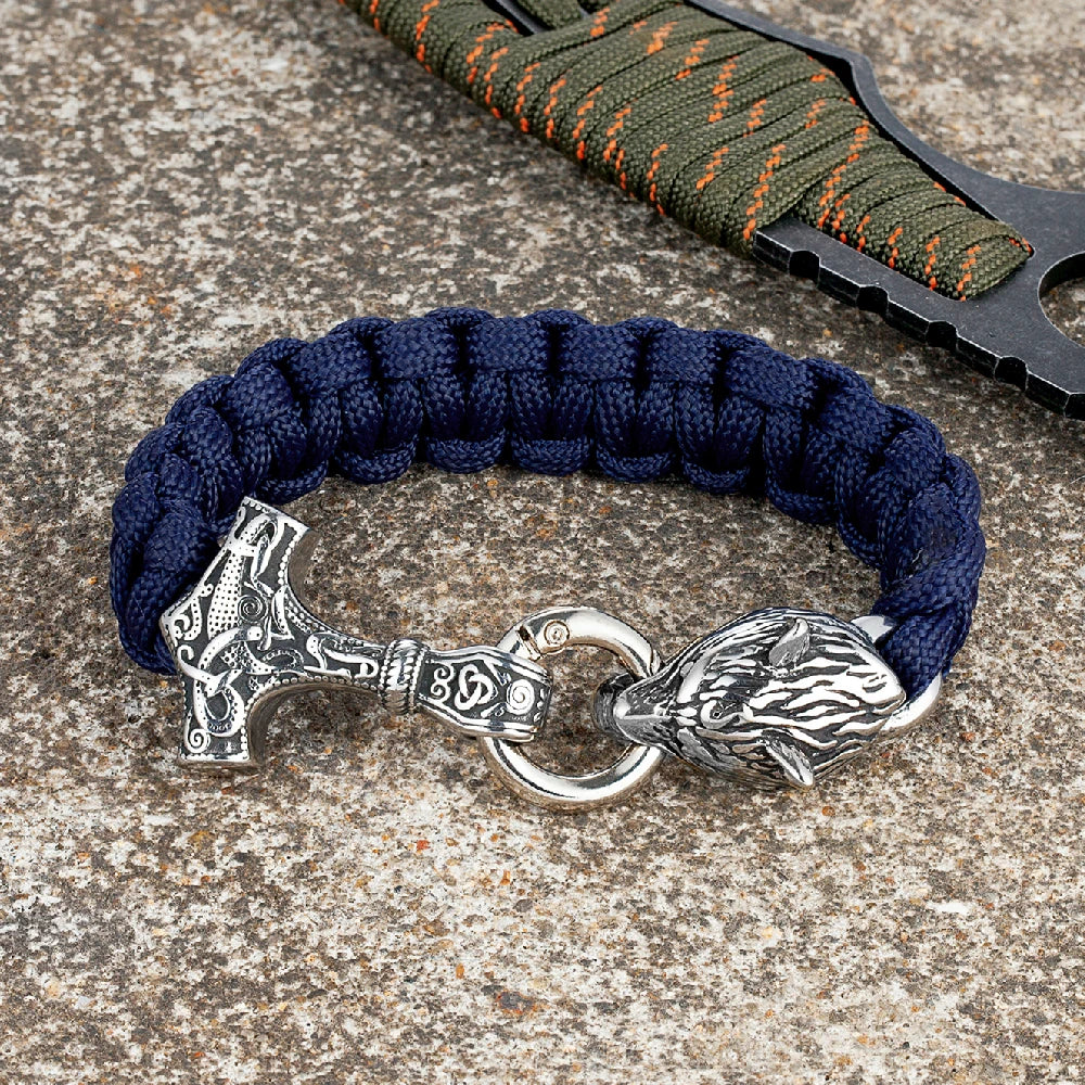 PENDRA Wolf Classic Hammer Bracelet