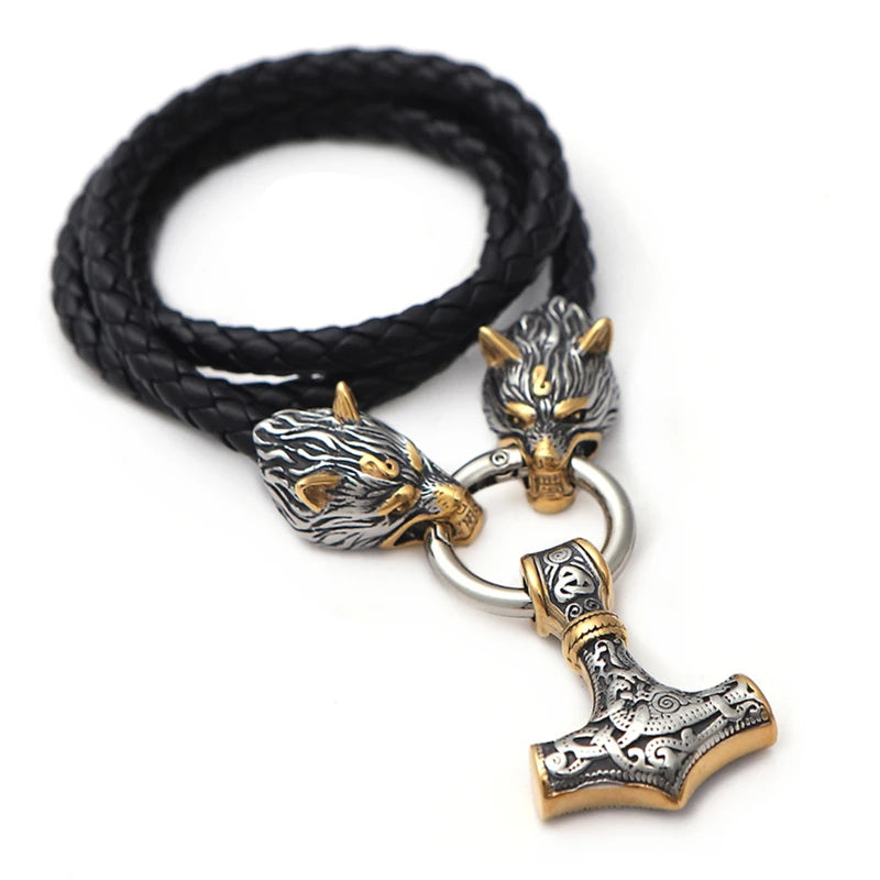 PENDRA Wolf Norse Viking Necklace