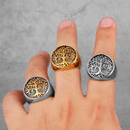 PENDRA Tree Life Amulet Ring