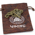 PENDRA Rune Triangle Necklace