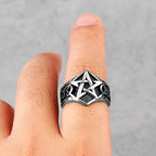 PENDRA Star Norse Mythology Steel Ring