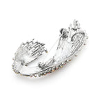 PENDRA Prismara Multicolor Rhinestone Geometric Brooch