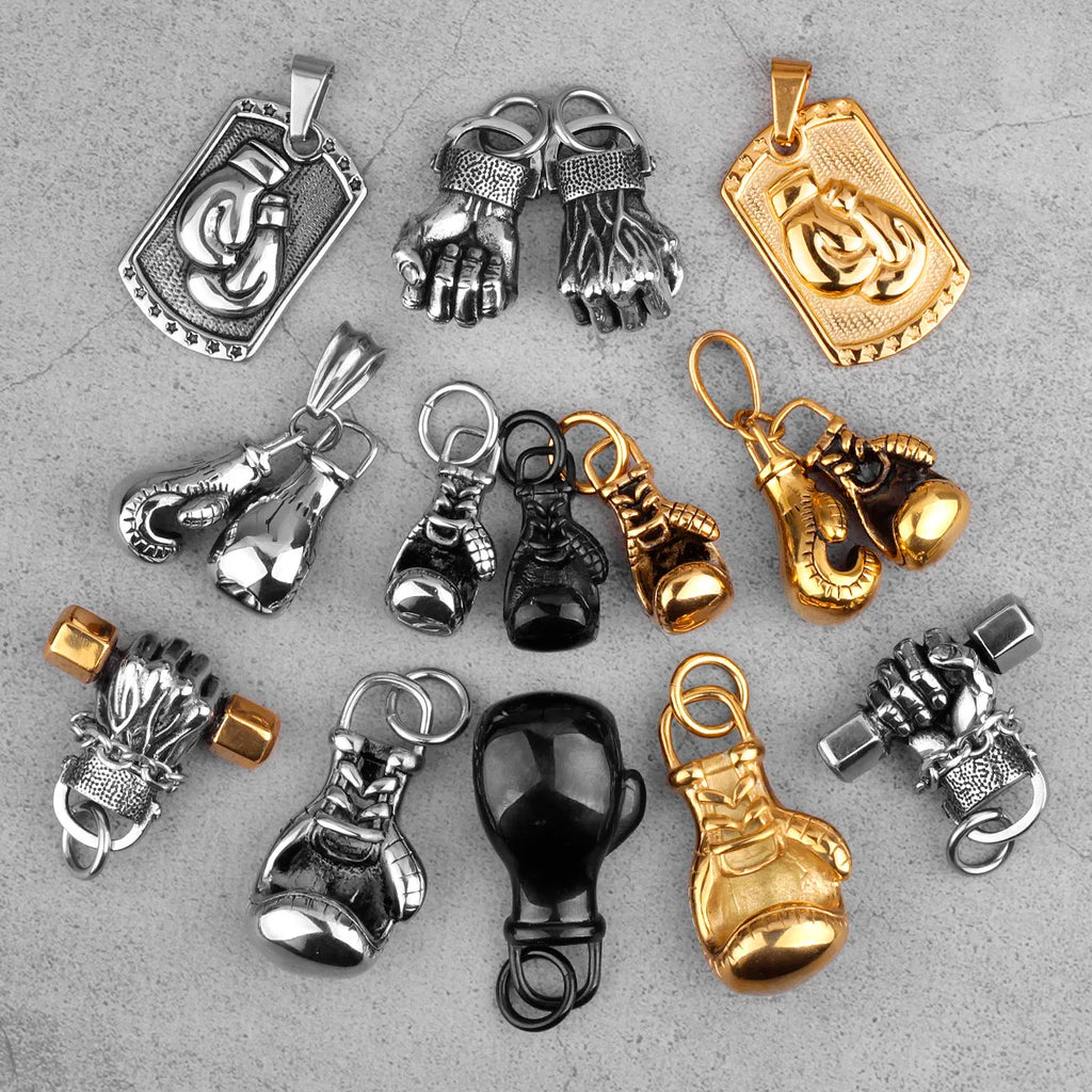 PENDRA Fitness Gym Bodybuilding Steel Necklace
