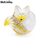 PENDRA Sleeping Fox Brooch