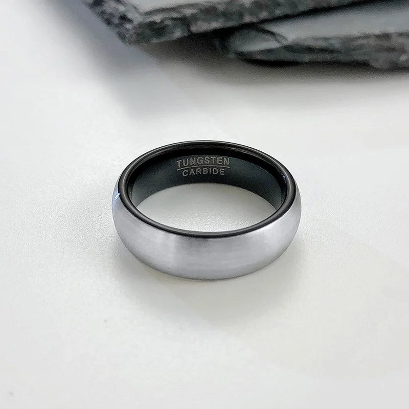 PENDRA Ravmire Tungsten Band Ring