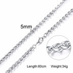PENDRA Wheat Layer Chain Necklace