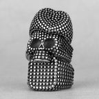 PENDRA Black Spot Geometry Ring