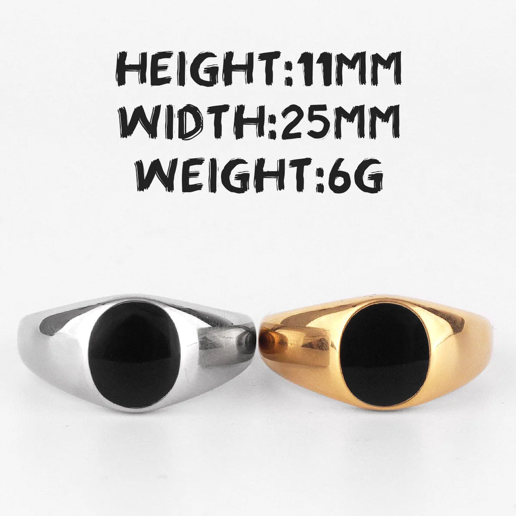 PENDRA Glue Smaller Boyfriend Steel Ring