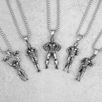 PENDRA Fitness Gym Bodybuilding Steel Necklace