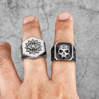 PENDRA Skull Ealge Boyfriend Steel Ring