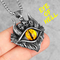 PENDRA Veymora Skull Motif Necklace
