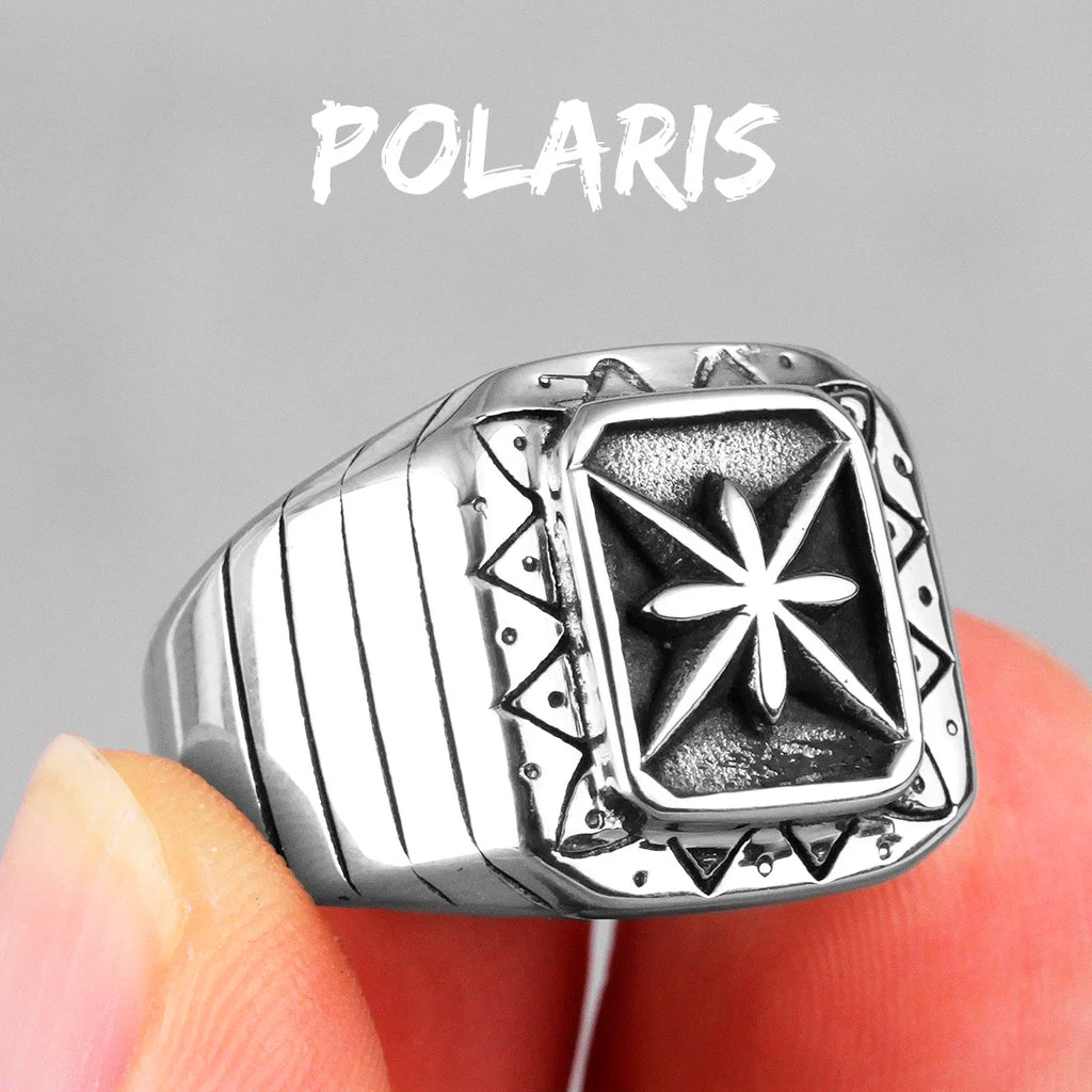 PENDRA Polaris Star Flower Ring