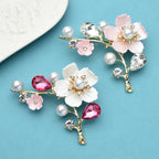 PENDRA Blossom Shell Plum Blossom Flower Brooch