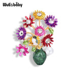 PENDRA Florielle19 Floral Brooch