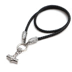 PENDRA Crow Norse Steel Necklace
