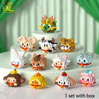 PENDRA Cute Delicious Micro Building Set